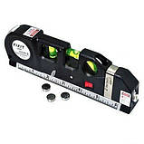 Лазерний рівень із вбудованою рулеткою LASER LEVEL PRO 3, фото 4
