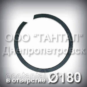 Кільце 180х3 ГОСТ 13941-86 концентричне напружене внутрішнє А180, фото 1