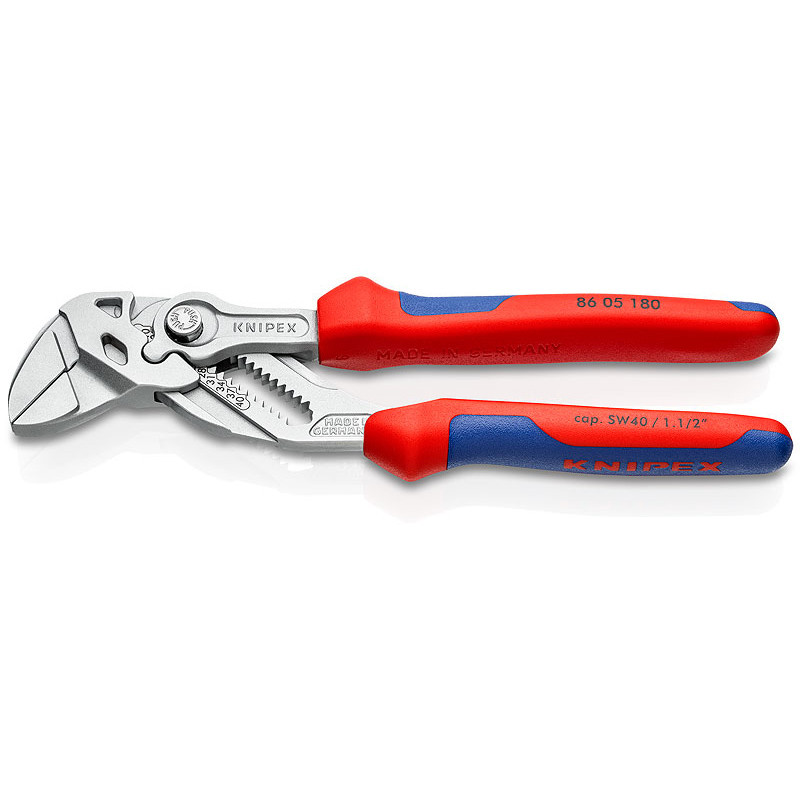 Кліщі-гайковий ключ KNIPEX 86 05 180 (Німеччина), фото 1