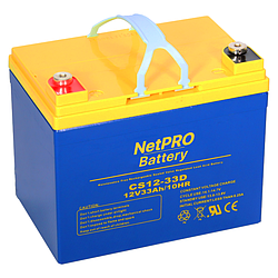 Акумулятор NetPRO CS12-33D