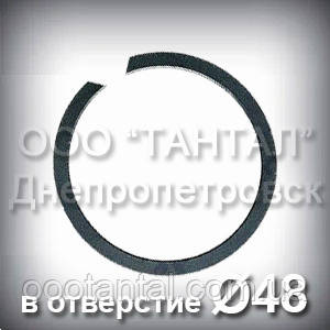 Кільце 48х1,7 ГОСТ 13941-86 концентричне напружене внутрішнє А48