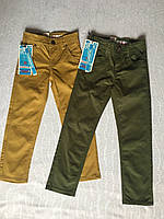 Котоновые детские демисезонные брюки штаны на мальчика рост 104-128