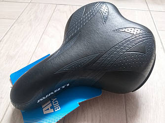Велосипедне сідло Avanti FU-8203 чорно-сіра