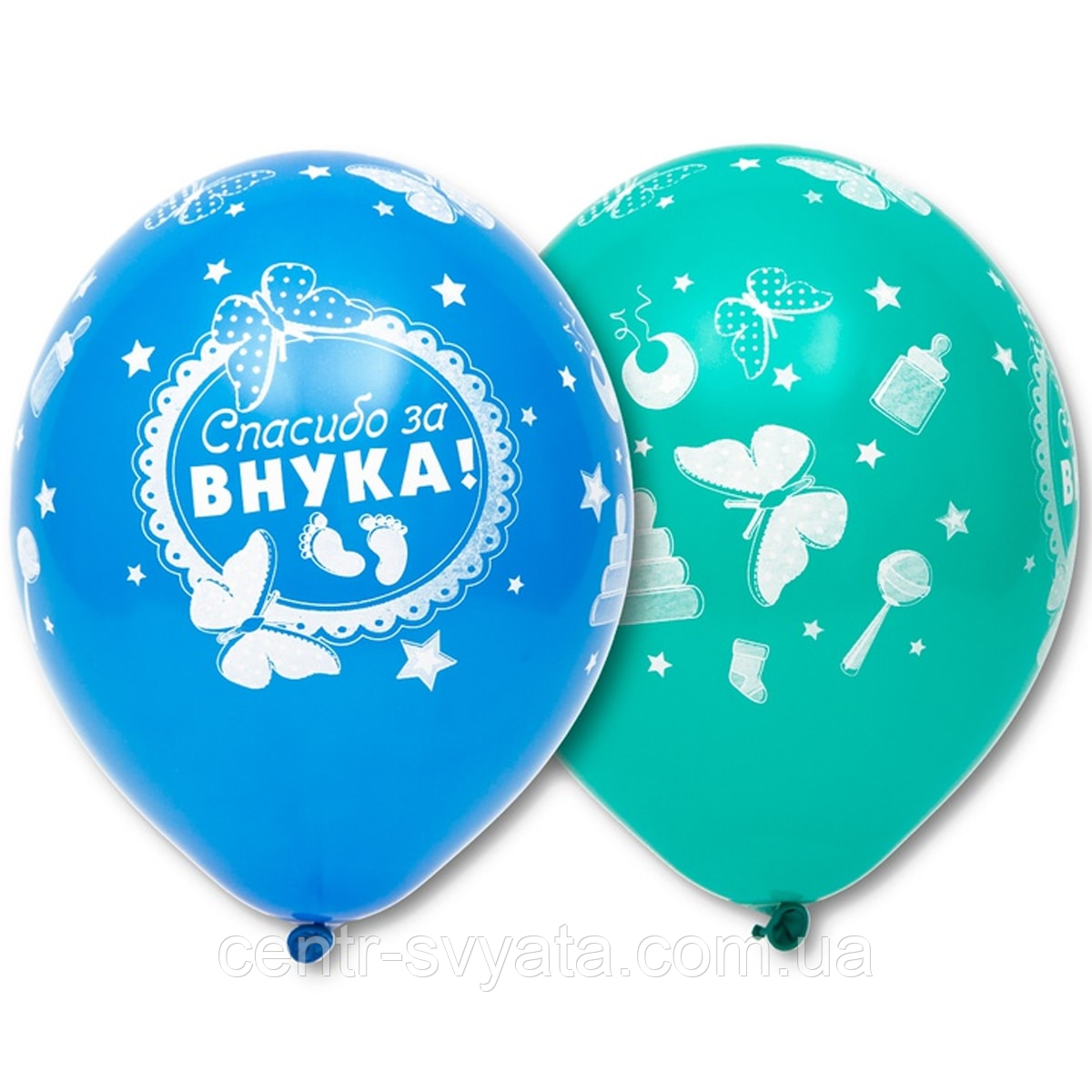 Латексна кулька BELBAL 12"(30 см) Дякую за онука! (рос.)