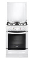Плита комбінована GEFEST 6102-02 0300 біла ( газ контроль, гриль, підсв, чар.реш, підпал, вердел)