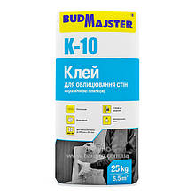 Клей БУДМАЙСТЕР КЛЕЙ-10 для плитки, 25 кг