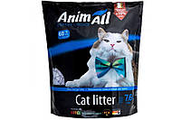Силикагелевый наполнитель AnimAll Кристаллы аквамарина для котов, 7.6 л (3.2 кг)