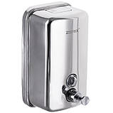 Дозатор для рідкого мила Zerix D-500-SUS настінний (ZX3245), фото 2