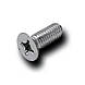 Гвинт М2,5х6 ГОСТ 17475-80 (DIN 965, ISO 7046) неіржавкий з потайною головкою, фото 3