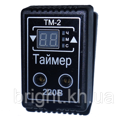 Таймер цифрового ТМ-2 10А розетковий
