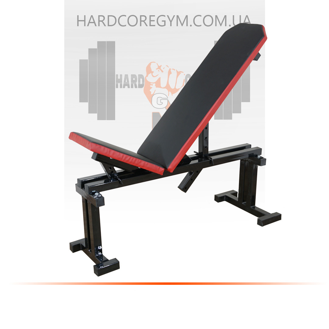 Лавка для жиму регульована до 300 кг Чорна А416, фото 1