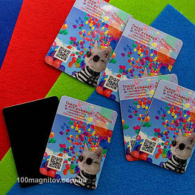 Рекламні магнітики на холодильник. Розмір 78х56 мм 3