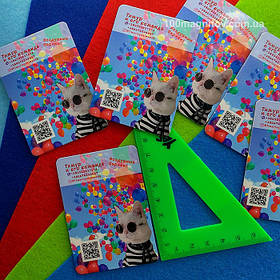 Рекламні магнітики на холодильник. Розмір 78х56 мм 5