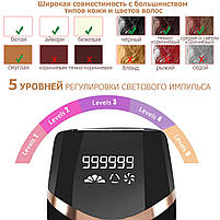Фотоепілятор IPL Hair Removal CL5 - 999999 спалахів, домашній лазерний епілятор - апарат для видалення волосся, фото 6