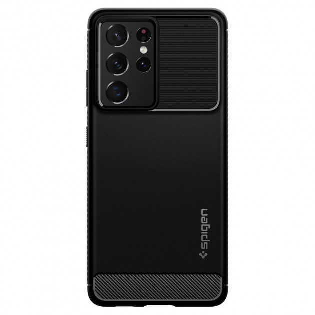 Чохол Spigen Rugged Armor для Samsung Galaxy S21 Ultra