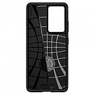Чохол Spigen Rugged Armor для Samsung Galaxy S21 Ultra, фото 3