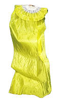 Веер вейл для танца с тканью 180 см желтый (C2874)
