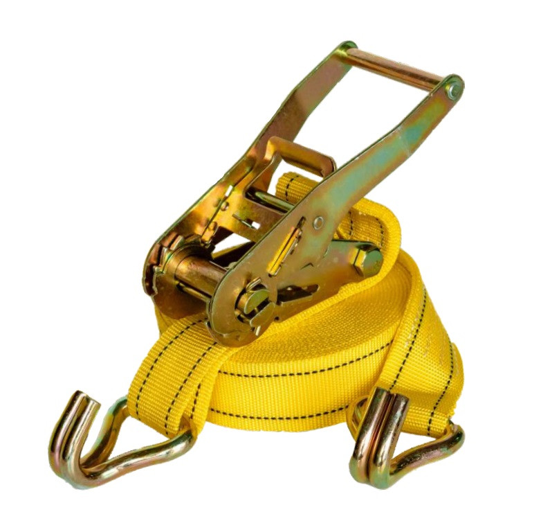 Стяжний ремінь 12м х 50мм, 5т з храповим механізмом  Elegant EL 101 806 (ST-212), фото 1