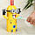 Міньйон Дитячий Автоматичний дозатор тримач для зубної пасти диспенсер і щіток видавальник, фото 8
