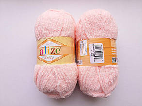Пряжа для в'язання Alize Softy Алізе Софті колір 340 рожевий