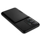 Чохол Spigen Slim Black Armor для Samsung Galaxy S21 Ultra, фото 4