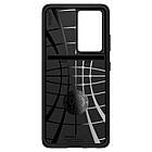 Чохол Spigen Slim Black Armor для Samsung Galaxy S21 Ultra, фото 5