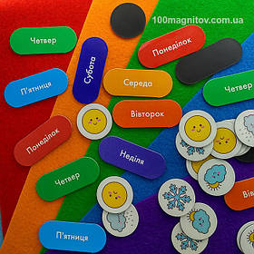 Вінілові магнітики для магнітної гри. Розмір фішок 25х50 мм, діаметр 25 мм 6