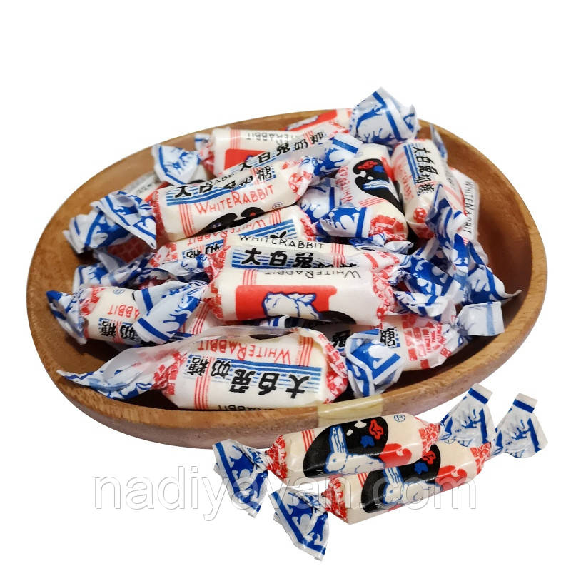 White rabbit 227g молочні іриски "Білий кролик"