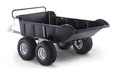 ПРИЧІП-САМОСКИД ДВОВІСНИЙ SHARK ATV TRAILER GARDEN 680 BLACK