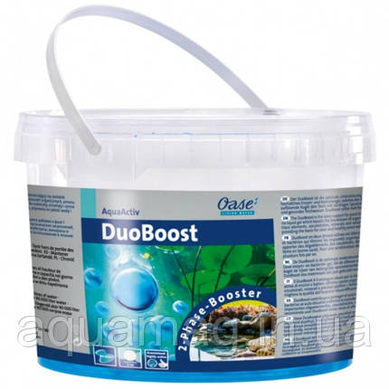Гелеві кульки з ферментами та бактеріями Oase DuoBoost 2 см, 2500 мл (на 90 000 л) для ставка, озера, УЗВ, водойми, фото 2