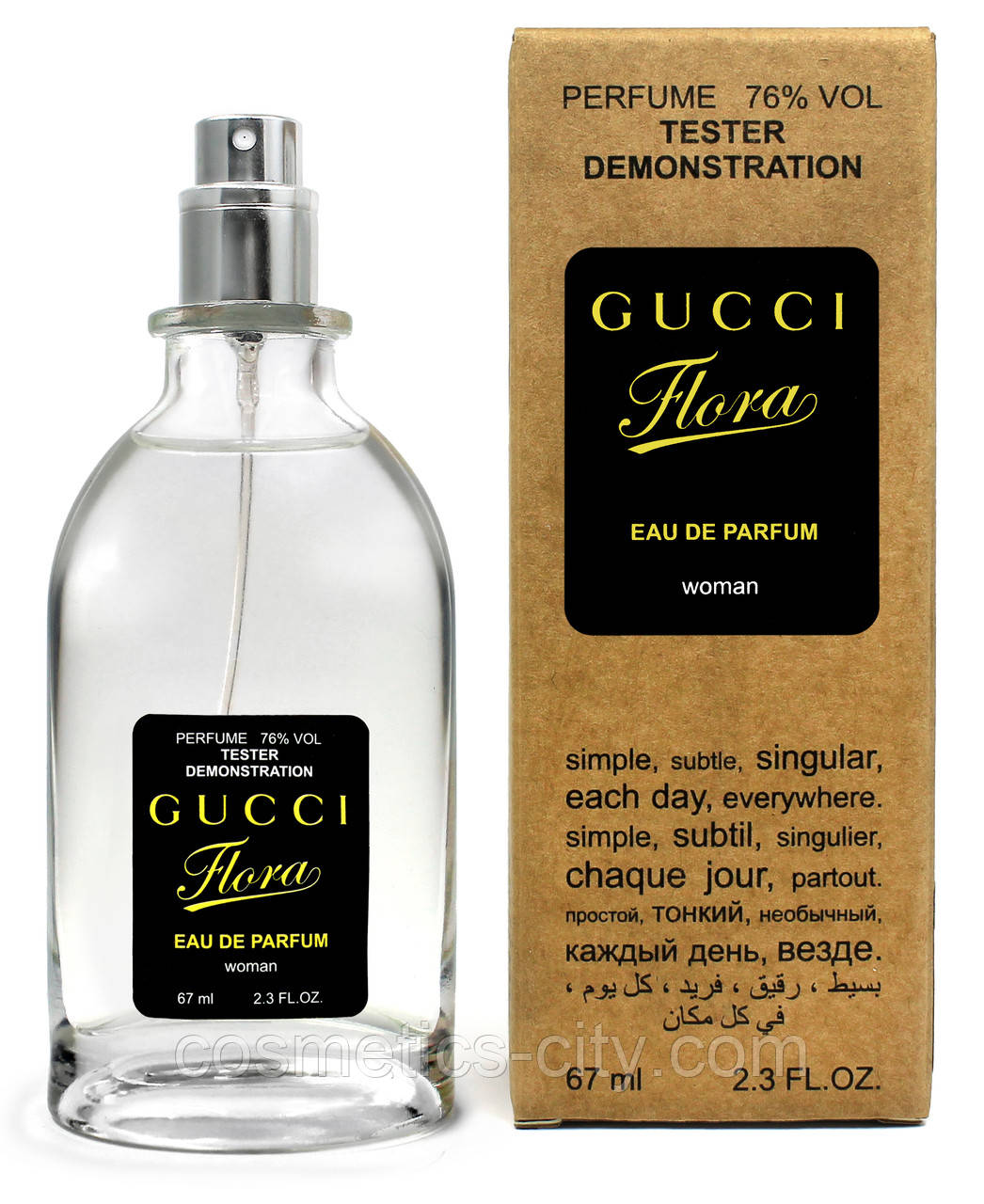 Тестер жіночий Gucci Flora by Gucci Eau de Parfum, 67 мл