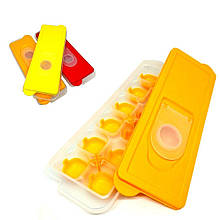 Форма для льоду HappyLife Yummy силіконова з кришкою 9.5х27х3.5 см