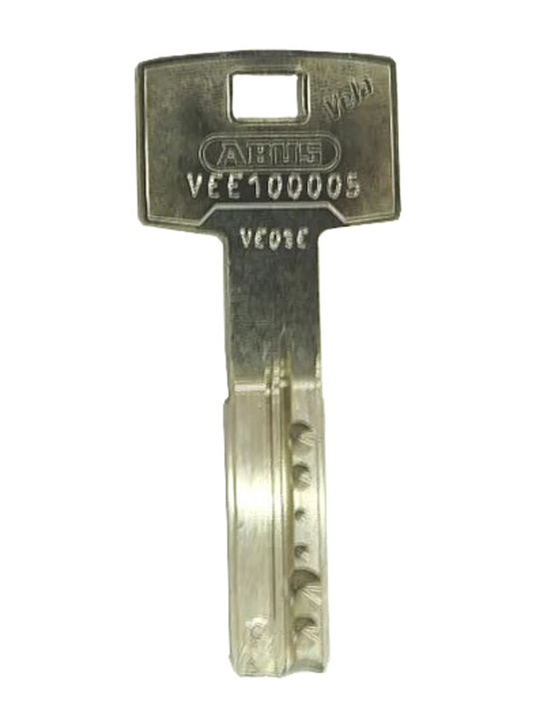 Додатковий нарізаний ключ по карті безпеки Abus Vela 1000 (Німеччина)