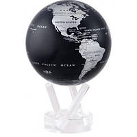 Гиро-глобус Solar Globe "Политическая карта" 21,6 см серебристо-черный