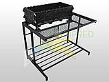 Стіл з мангалом металевий, фото 3
