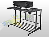Стіл з мангалом металевий, фото 5