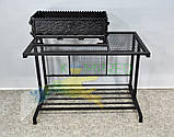 Стіл з мангалом металевий, фото 6