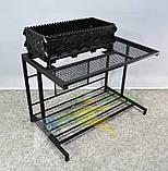 Стіл з мангалом металевий, фото 7