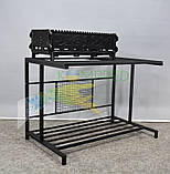 Стіл з мангалом металевий, фото 8