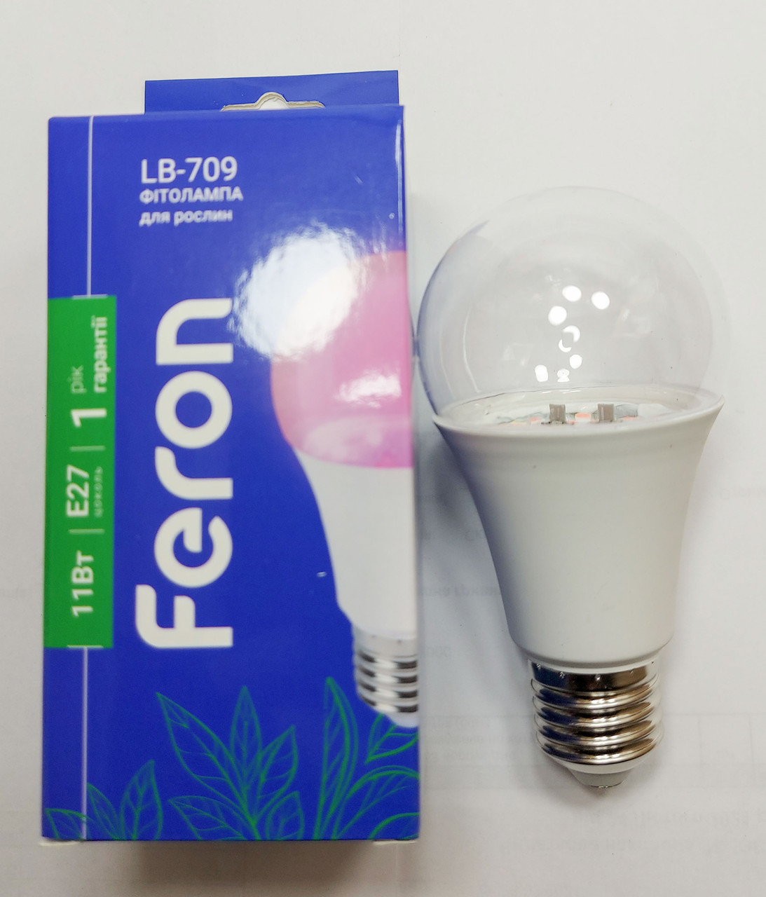 Feron LED Фітолампа 11W А60 Е27