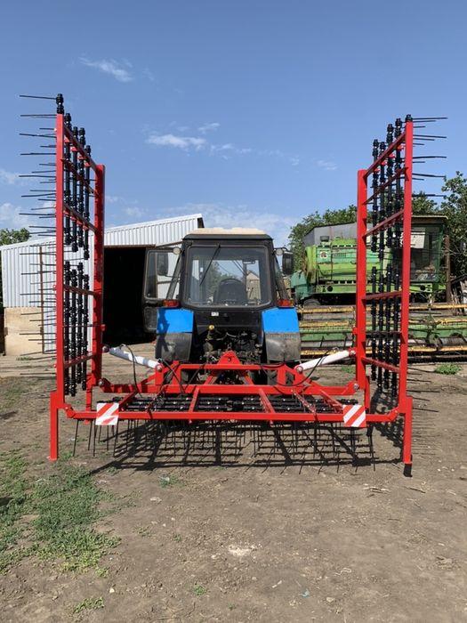 Борона пружинна БЗП-9, фото 1