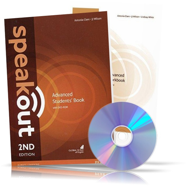 Speakout Advanced, student's book + Workbook + DVD / Підручник + Зошит англійської мови