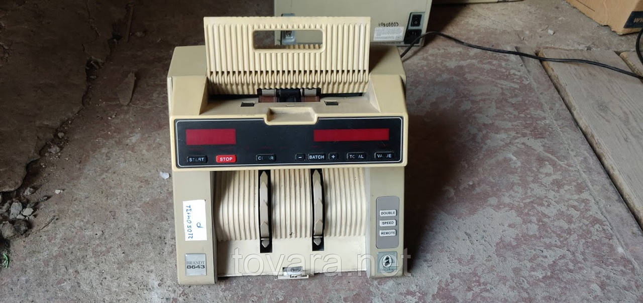 Лічильник банкнот De La Rue Brandt 8643 No 210504131