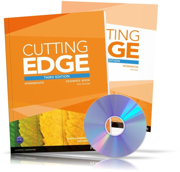 Cutting Edge Intermediate, student's book + Workbook + DVD / Підручник + Зошит англійської мови