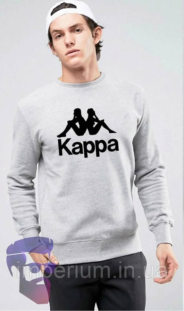 Стильний світшот | кофта Kappa лого, фото 1