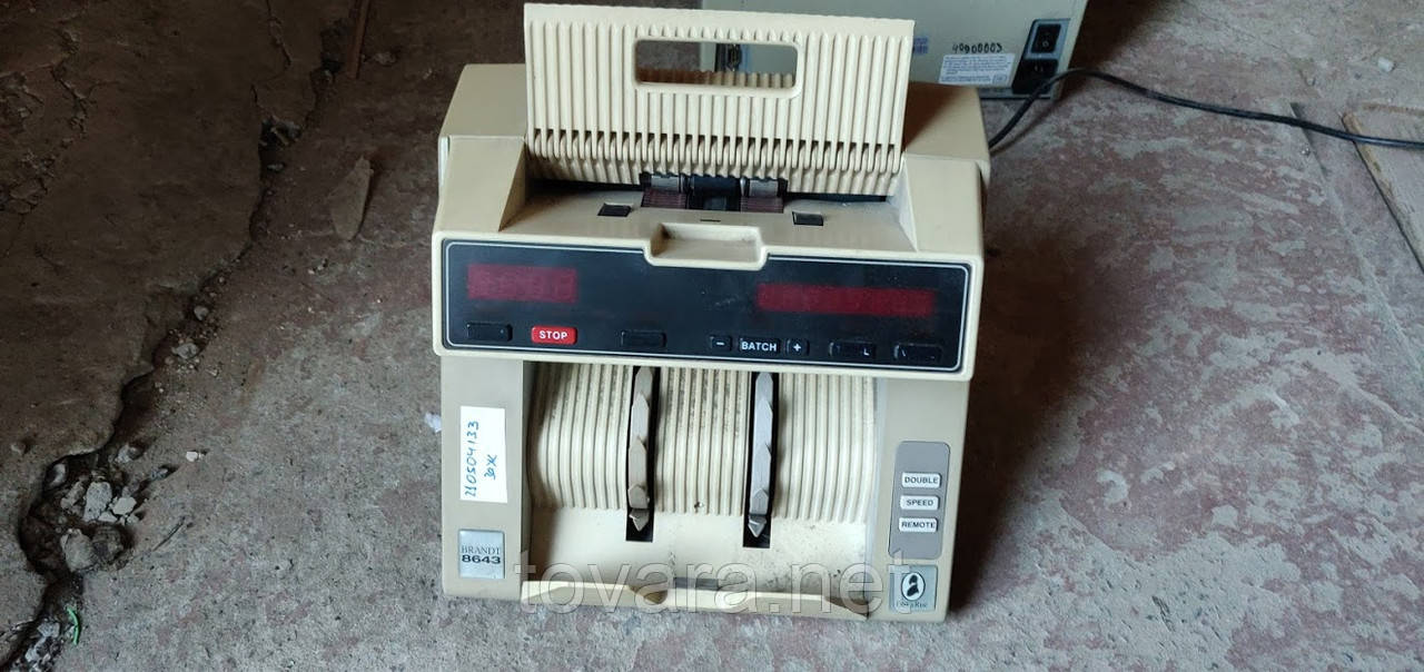 Лічильник банкнот De La Rue Brandt 8643 No 210504133