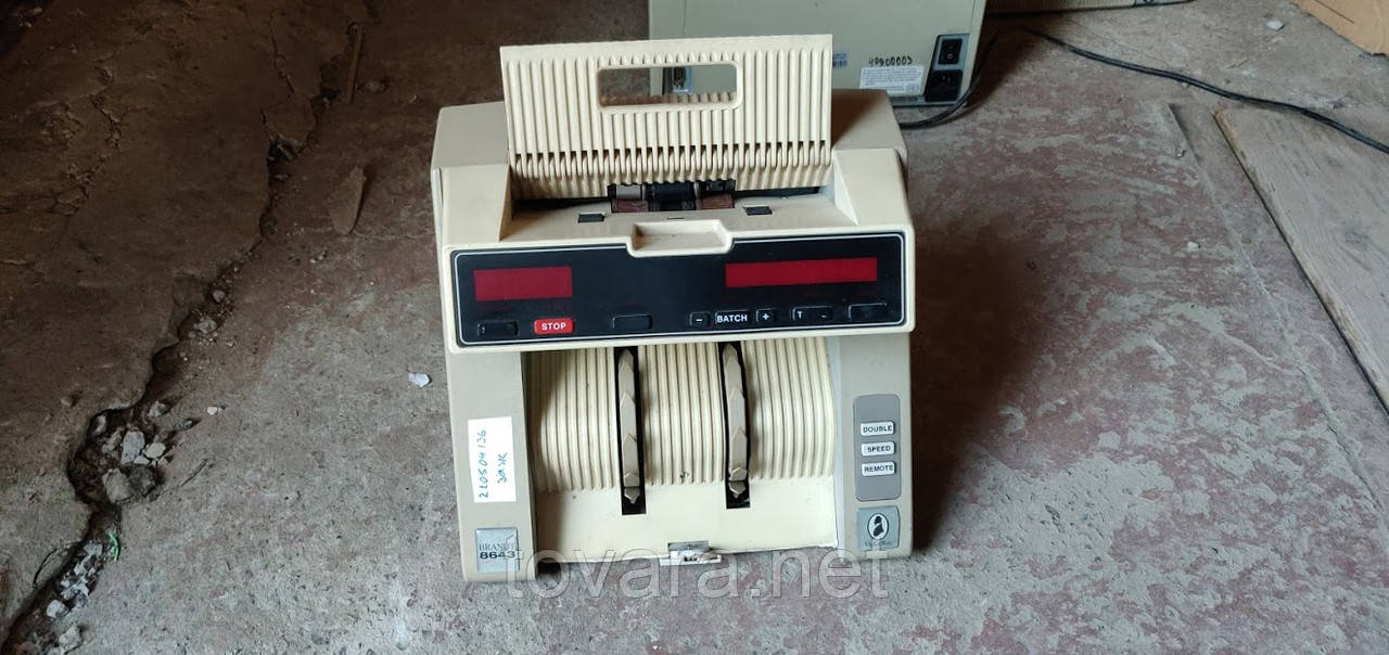 Лічильник банкнот De La Rue Brandt 8643 No 210504136