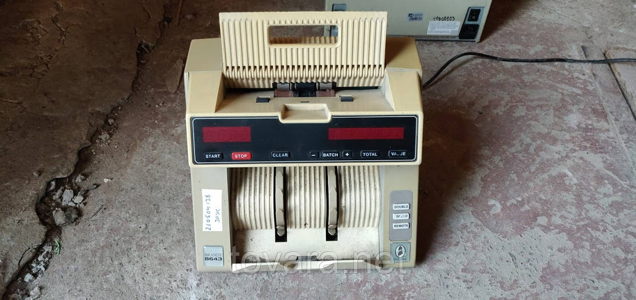 Лічильник банкнот De La Rue Brandt 8643 No 210504138