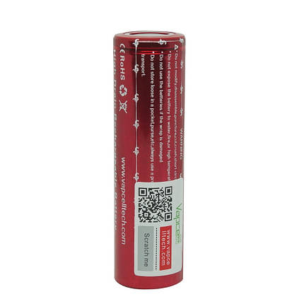 Акумулятор Vapcell INR18650 M35 3500mah 10A із захистом, фото 2