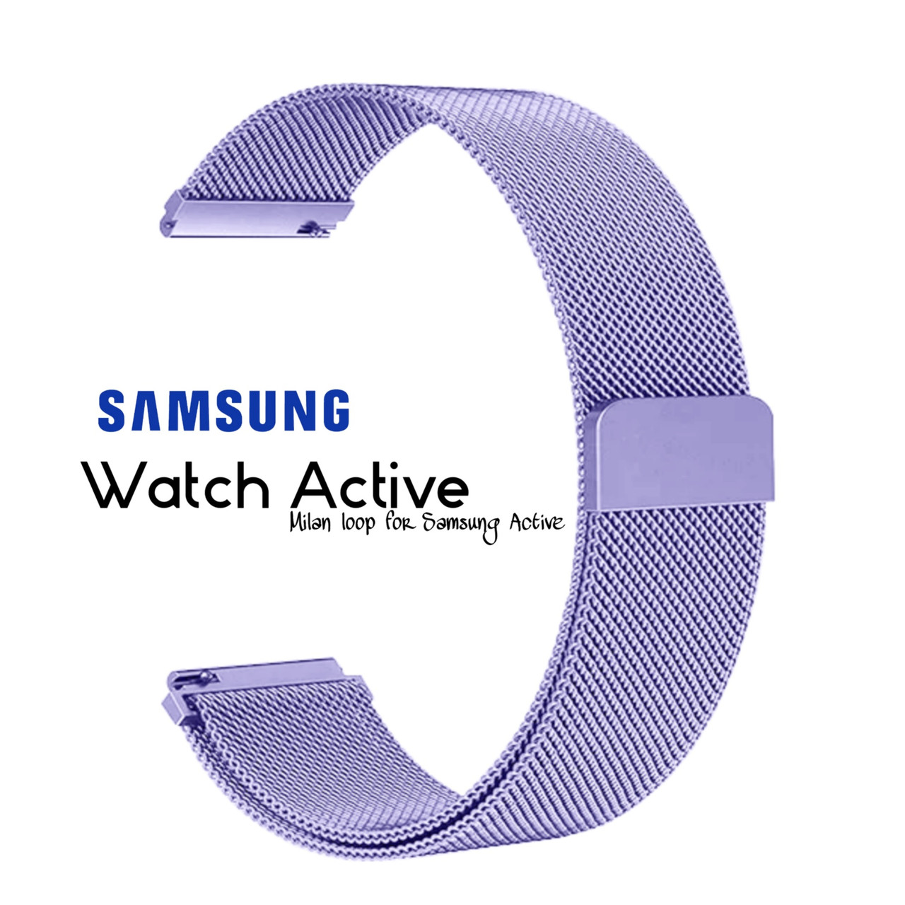 Ремінець міланська петля Watch Active Lavender